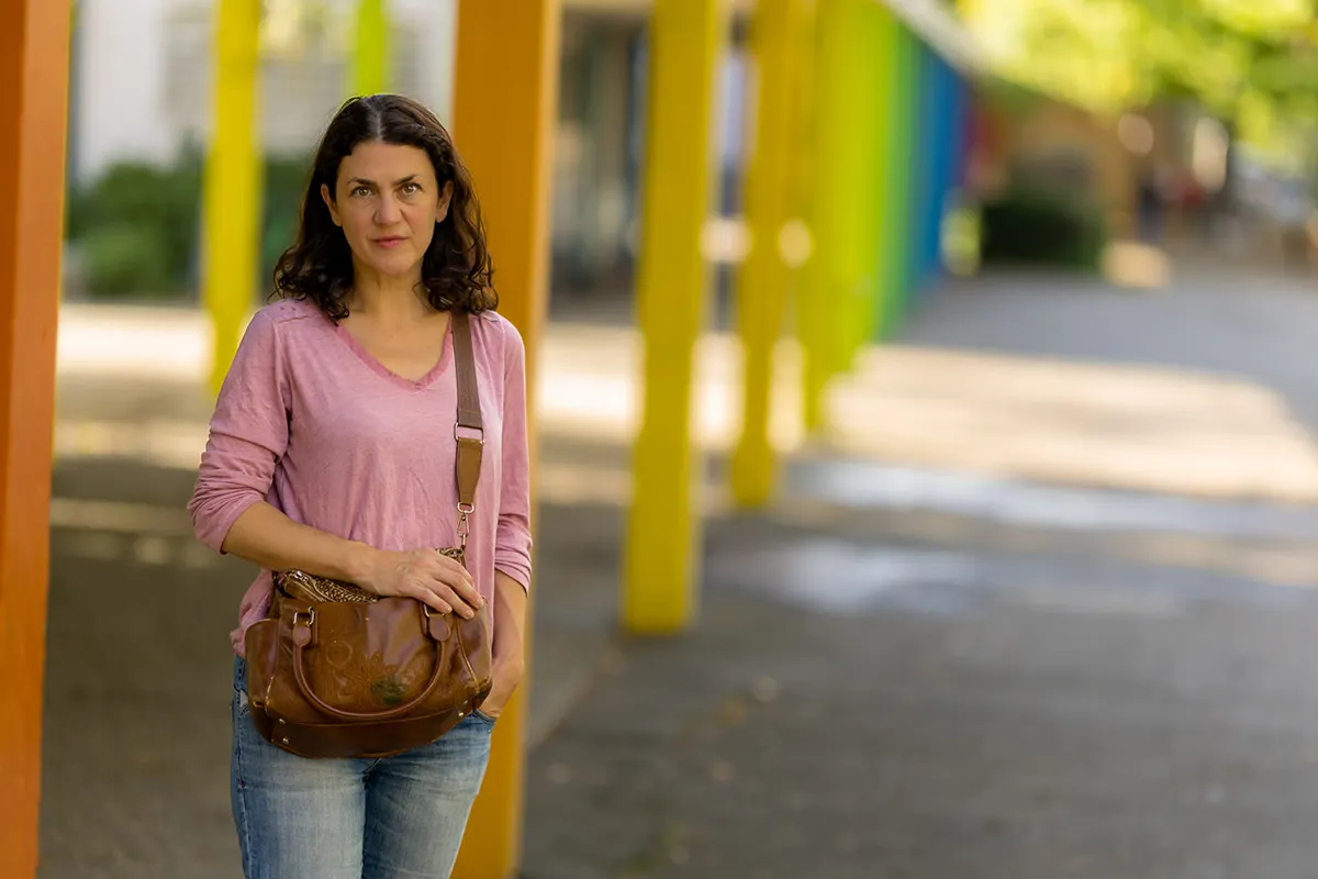 Nicole Djandji-Stahl, Schauspielerin aus Freiburg, ZeitweiseZeitreisende