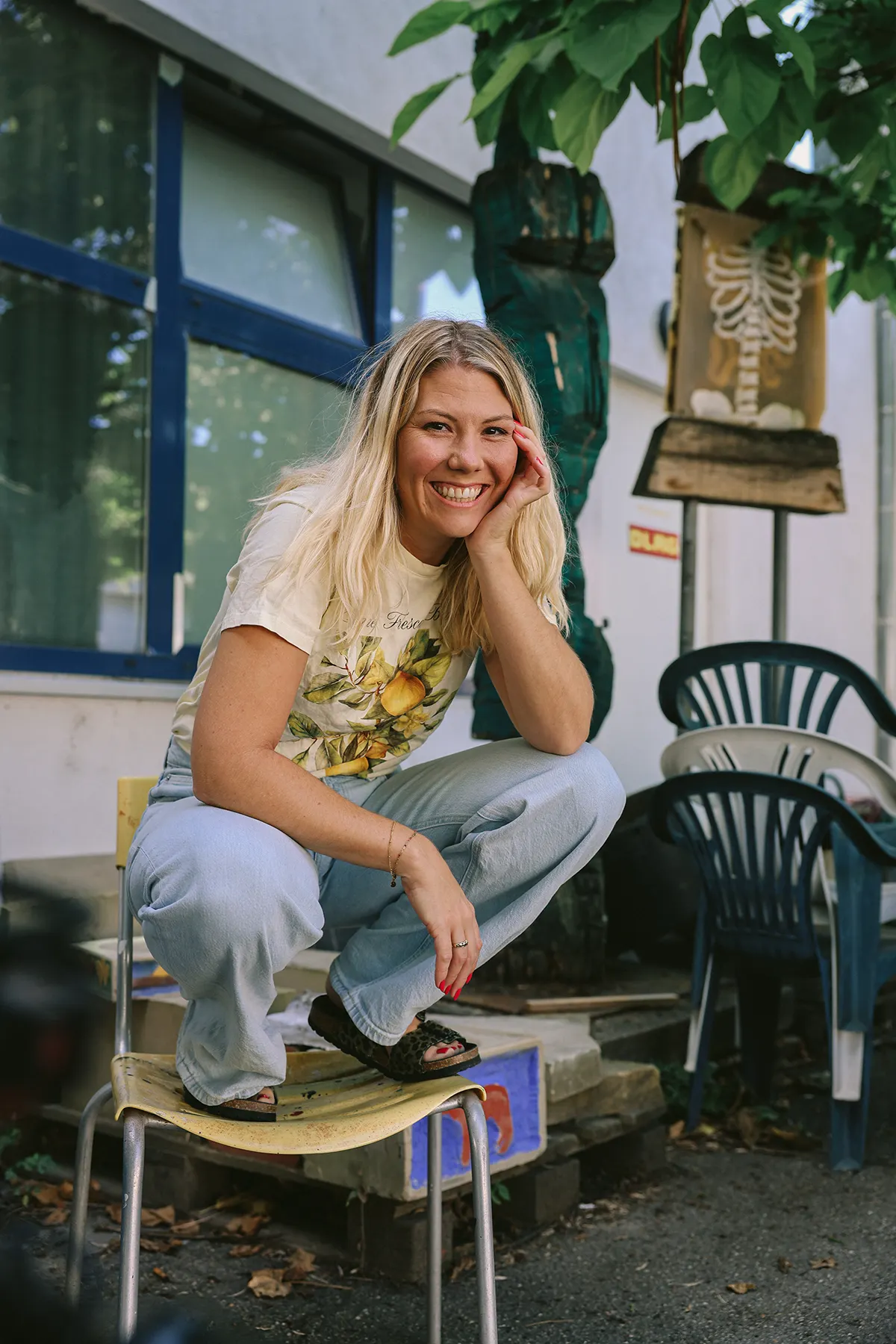 Nicole Behlert, Schauspielerin aus Bruchsal, ZeitweiseZeitreisende.