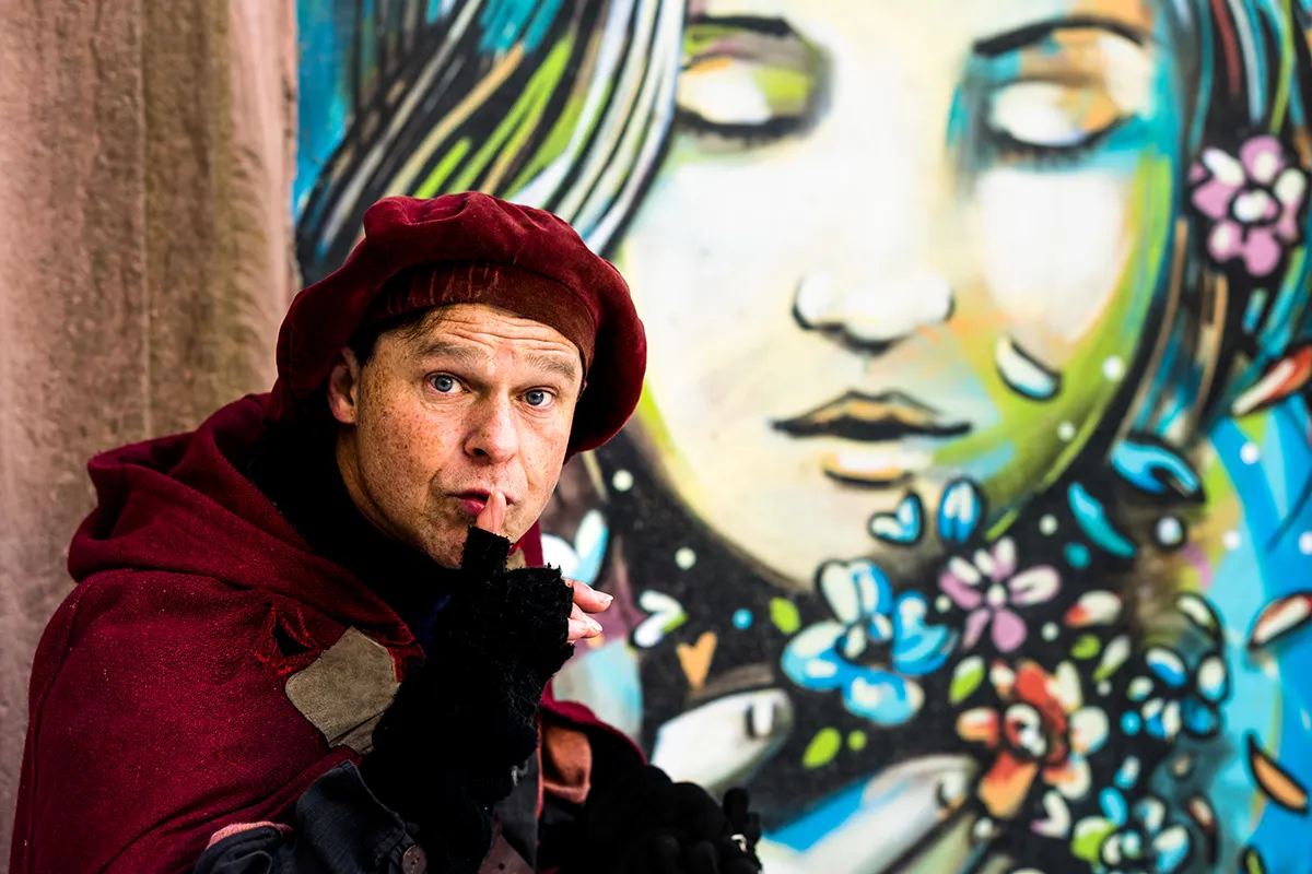 Olaf Creutzburg, Schauspieler aus Freiburg, ZeitweiseZeitreisende