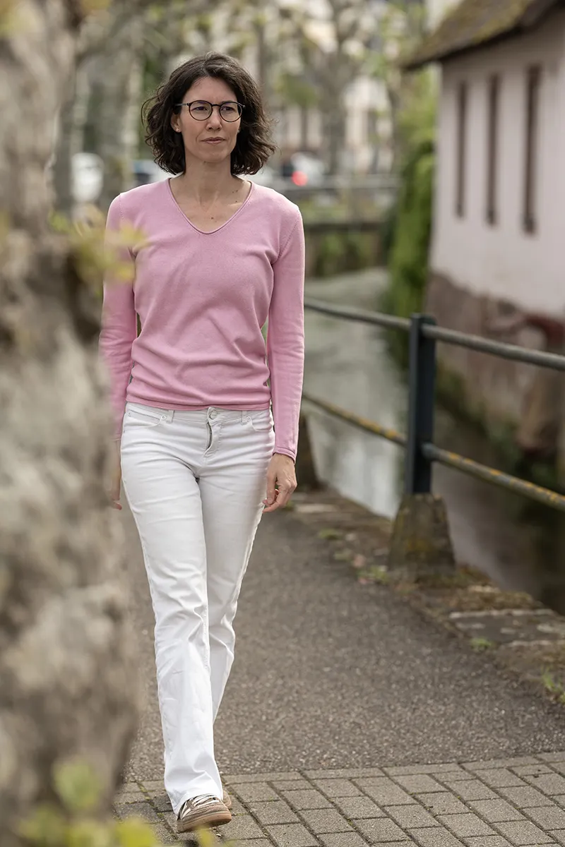 Cornelia Schmidt, Schauspielerin, ZeitweiseZeitreisende Foto gklickt.