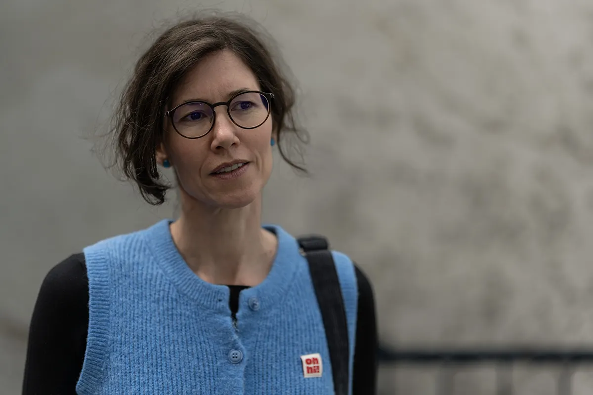 Cornelia Schmidt, Schauspielerin aus Kenzingen, ZeitweiseZeitreisende Foto Gregor Marstaller, 2026.